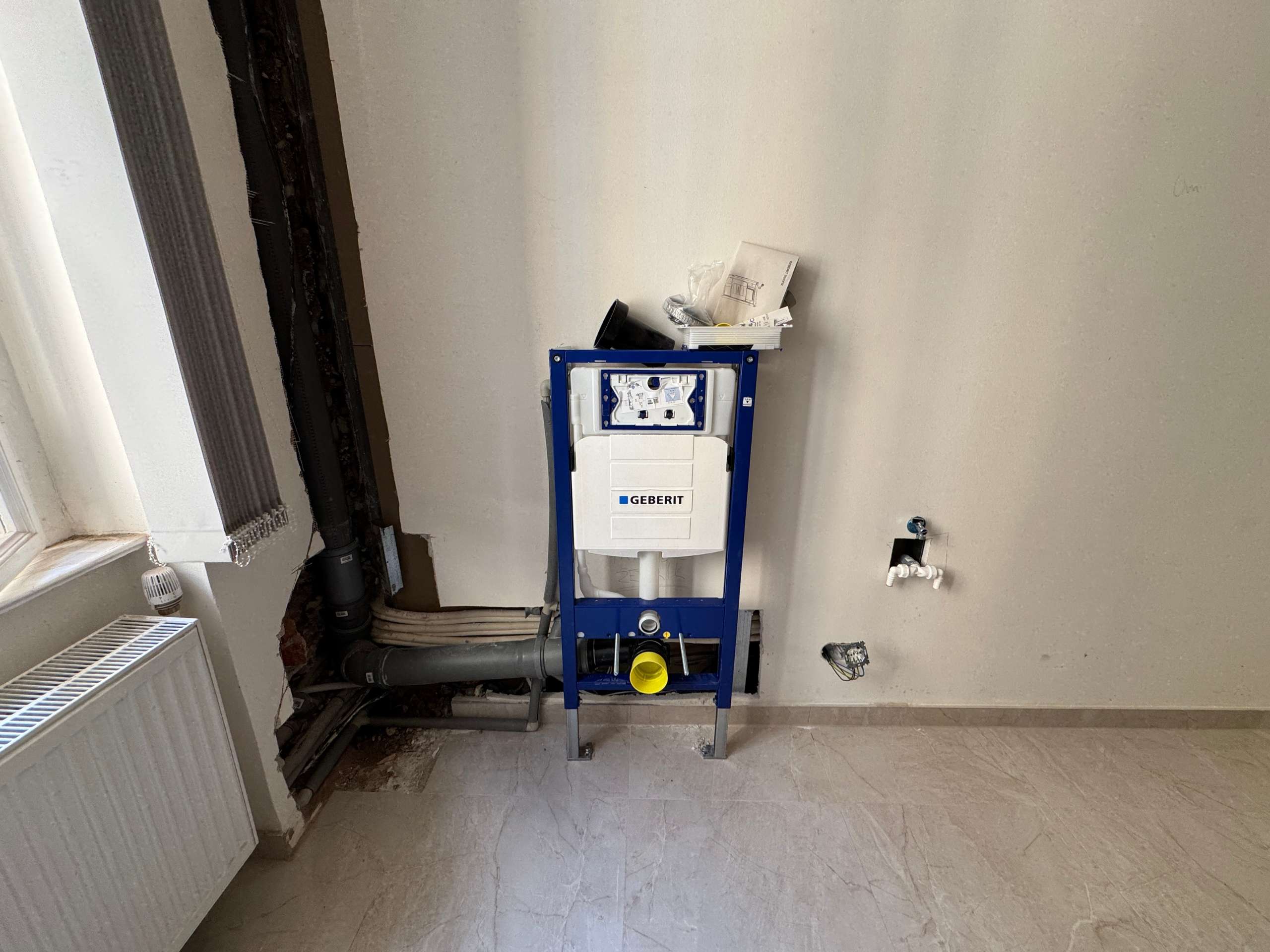 Montáž podomítkových systémů (Geberit) Praha Dino Group s.r.o.